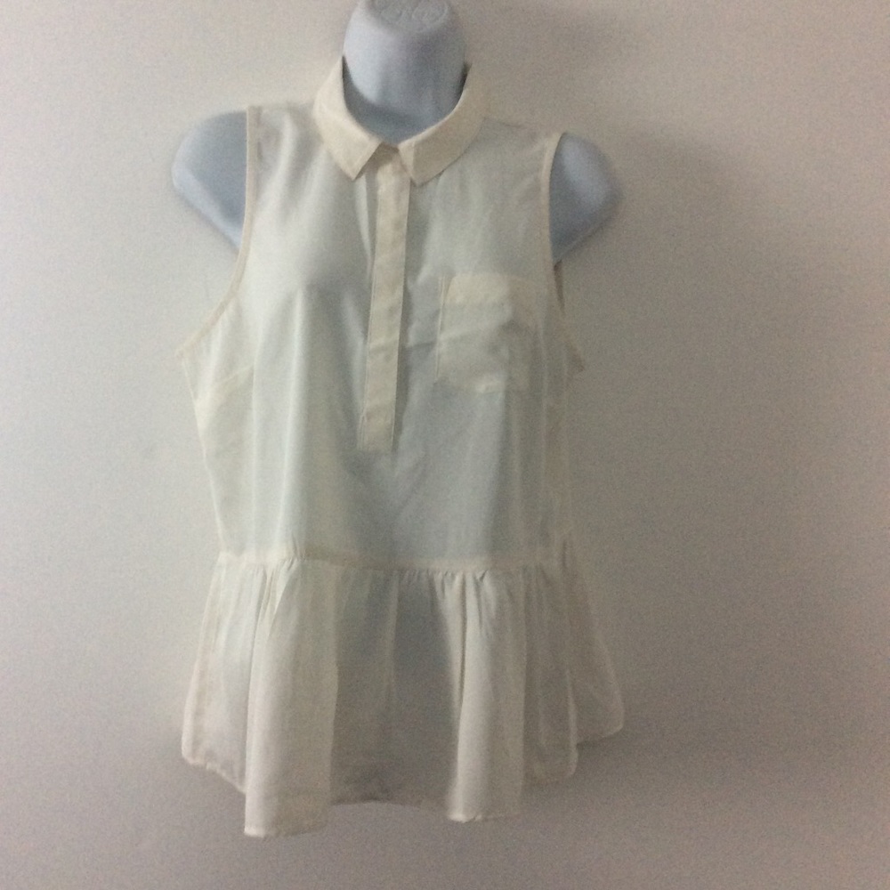 NEW American Eagle Top small ruffle sleeveless
